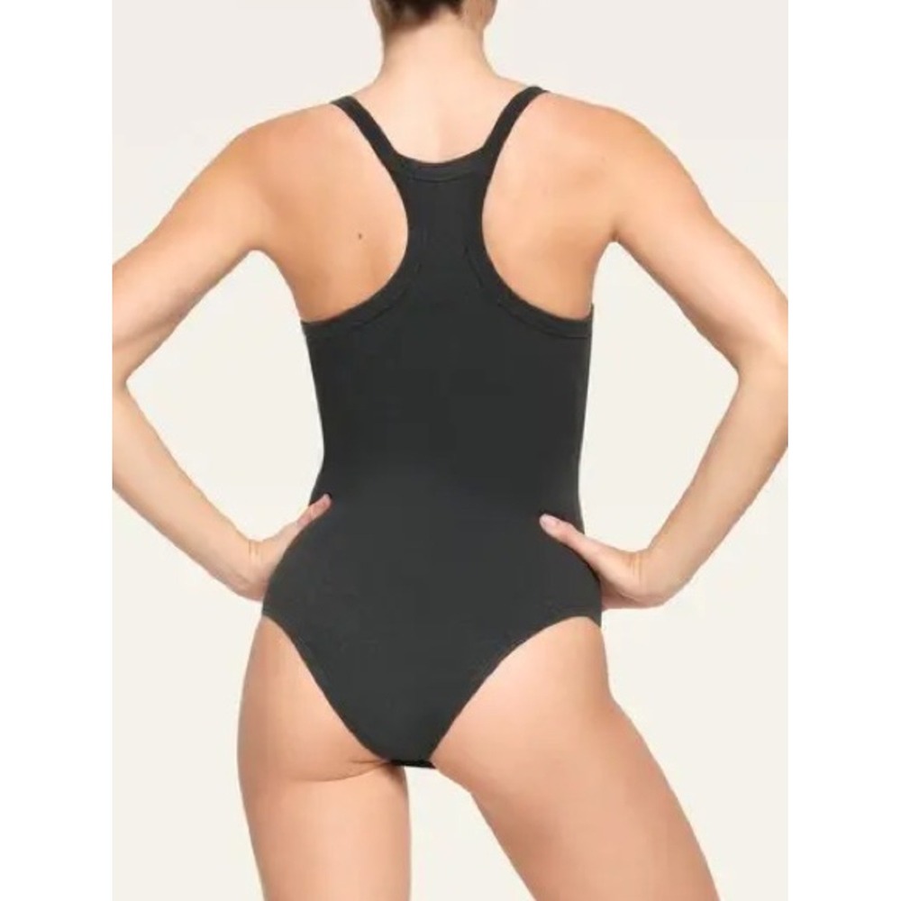 SKIMS Outdoor Bodysuit Washed Onyx‎ XL - Picture 4 of 11